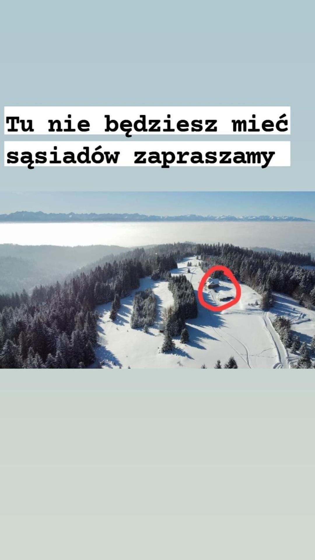 ノヴィ・タルク Gosciniec Dziubasowkiヴィラ エクステリア 写真